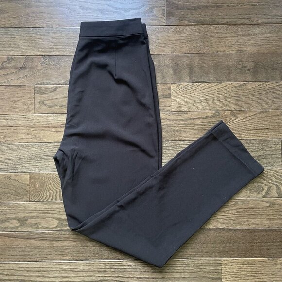 Lulus Career Pants‎ Women's Medium Black High Waist Classic Pockets Side Zipper - Picture 2 of 11